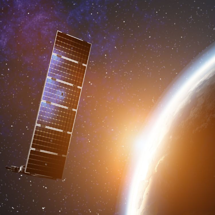 Starlink satellite dish installation